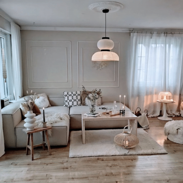 Scandinavian Light Room Set