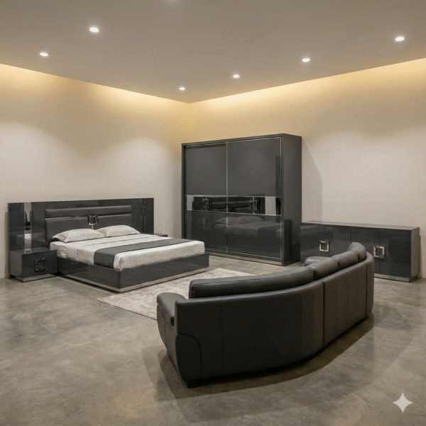 Graphite Luxe Bedroom Suite