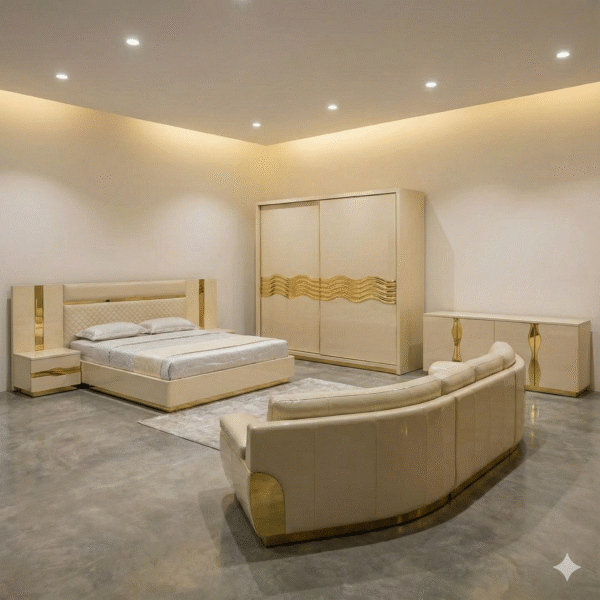 Champagne Wave Bedroom Suite